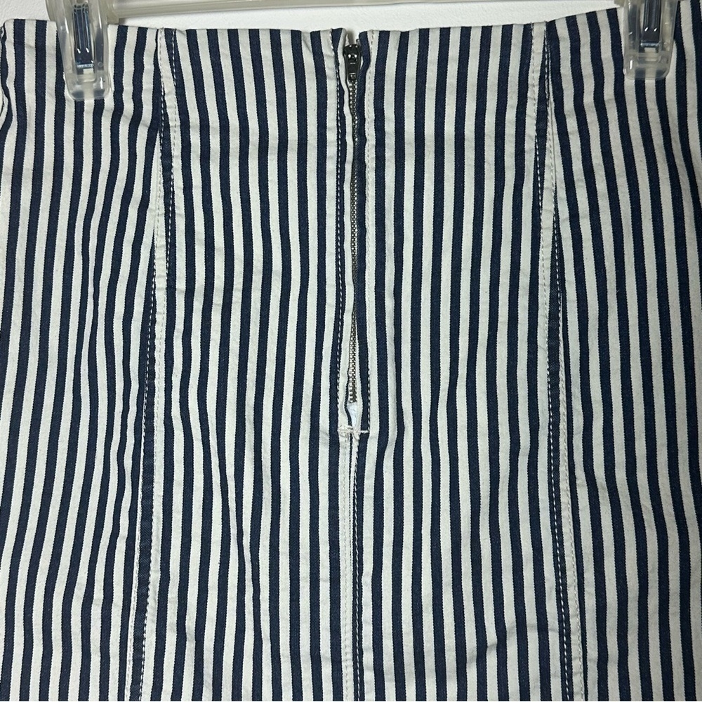Jolt Indigo Stripe Denim Mini Skirt Casual Summer Size 7/28 Y2K - Picture 7 of 7